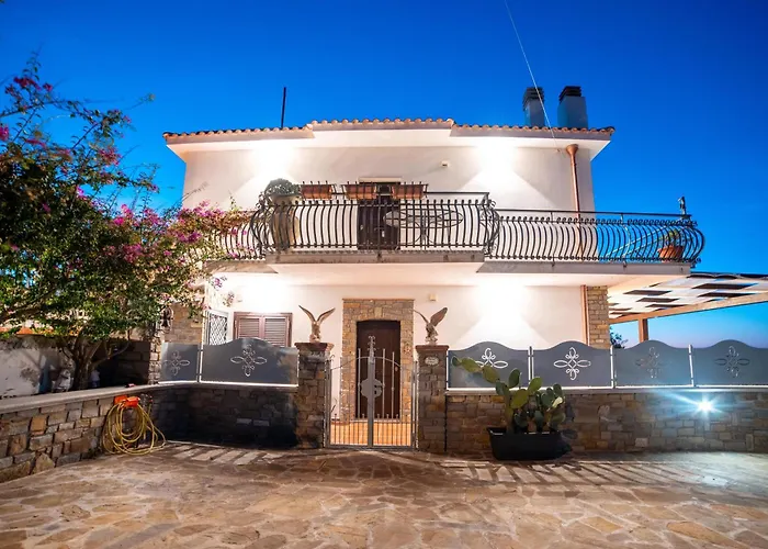 Casa Fortuna - primo piano in villa con vista panoramica a Castellabate